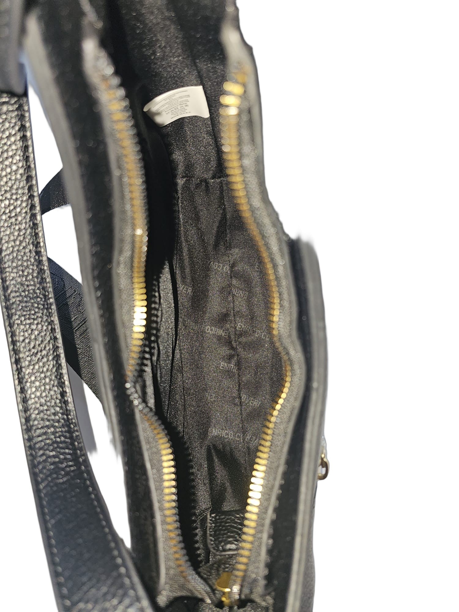 Elegante Damen Henkeltasche von Enrico Coveri (29x27) - Schwarz