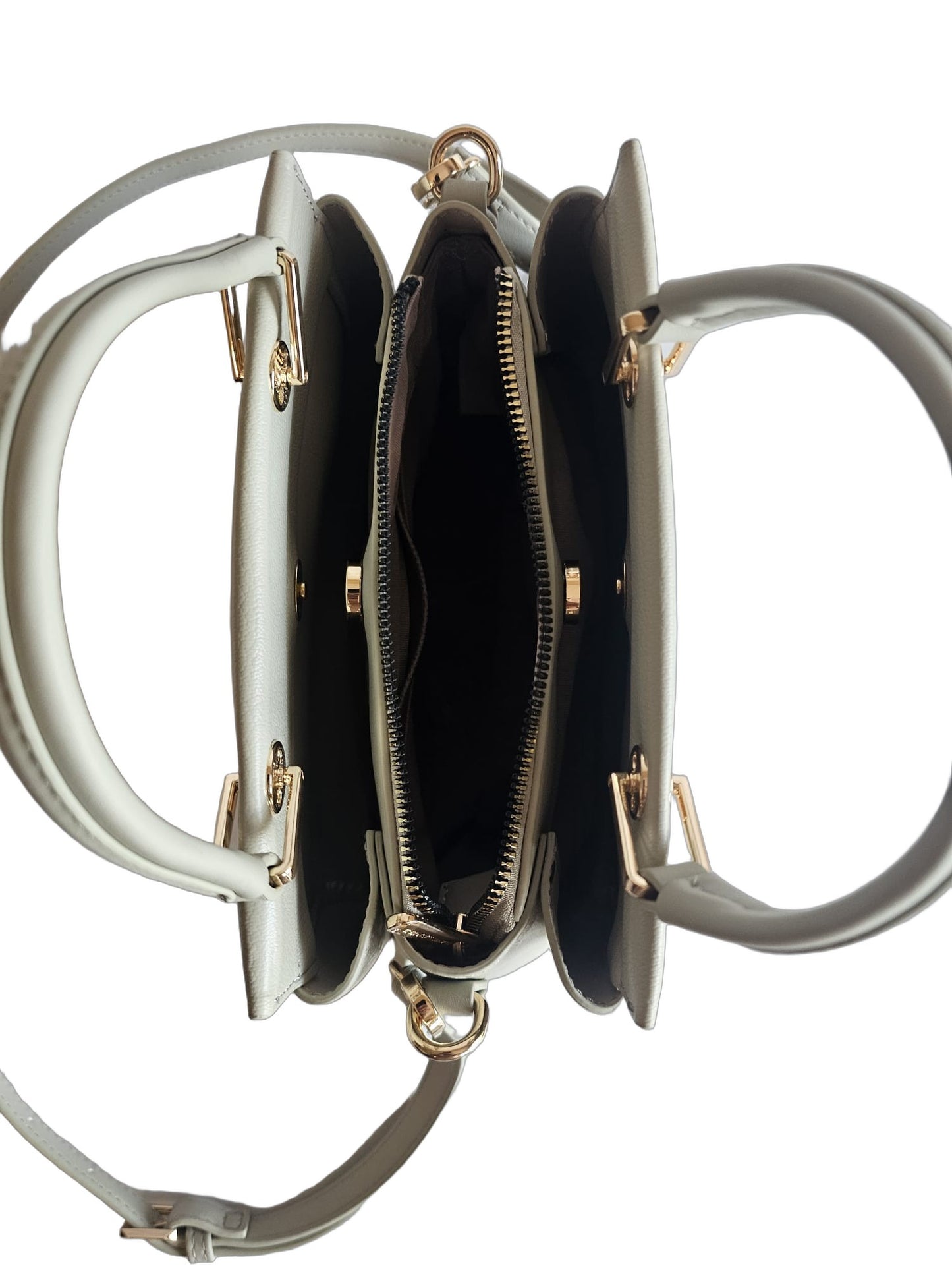 Elegante Damen Handtasche von David Jones (23x18) - Hellgrün