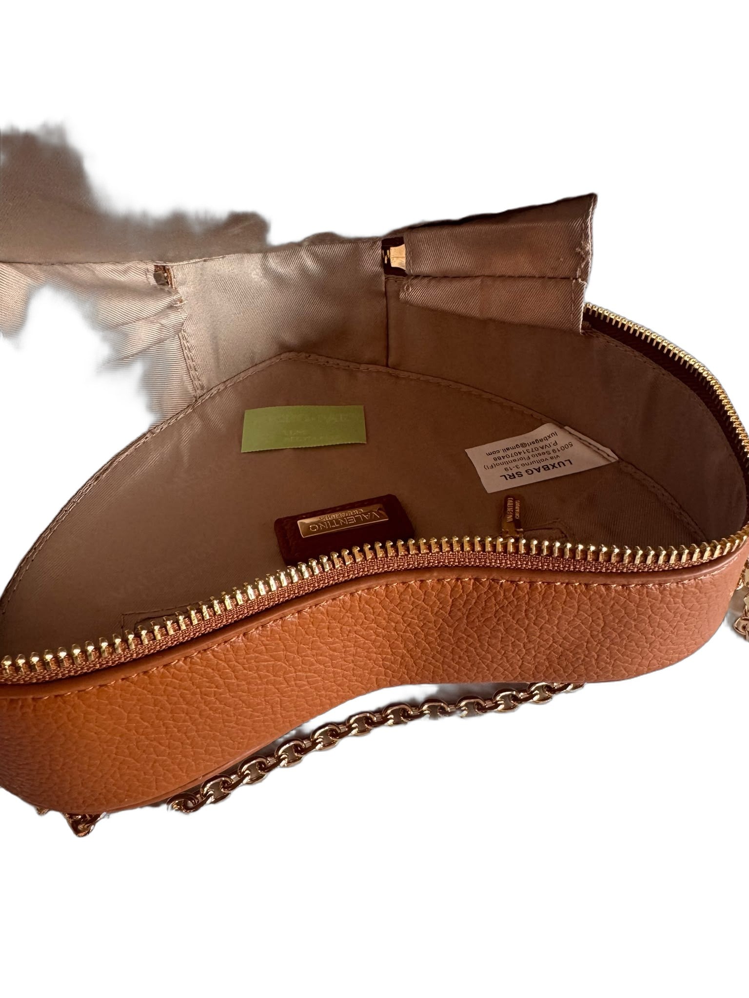 Elegante Damen Handtasche von Valentino Creations (21x18x6) - Braun