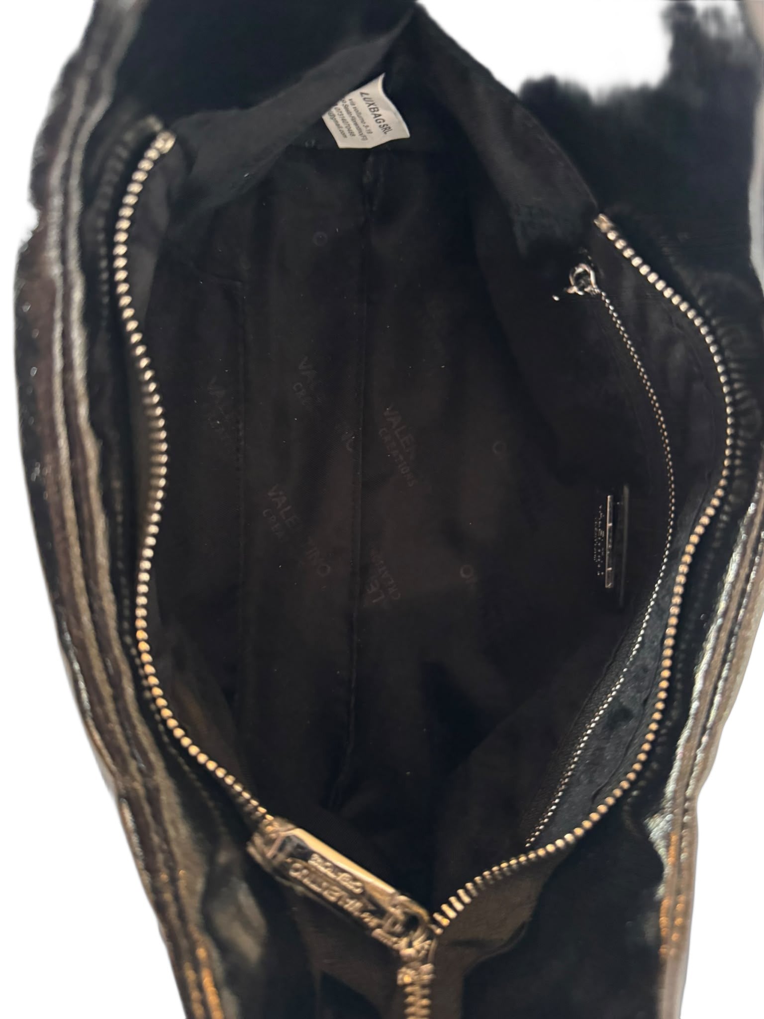 Elegante Damen Handtasche von Valentino Creations (VC2018 30x16x8) - Schwarz