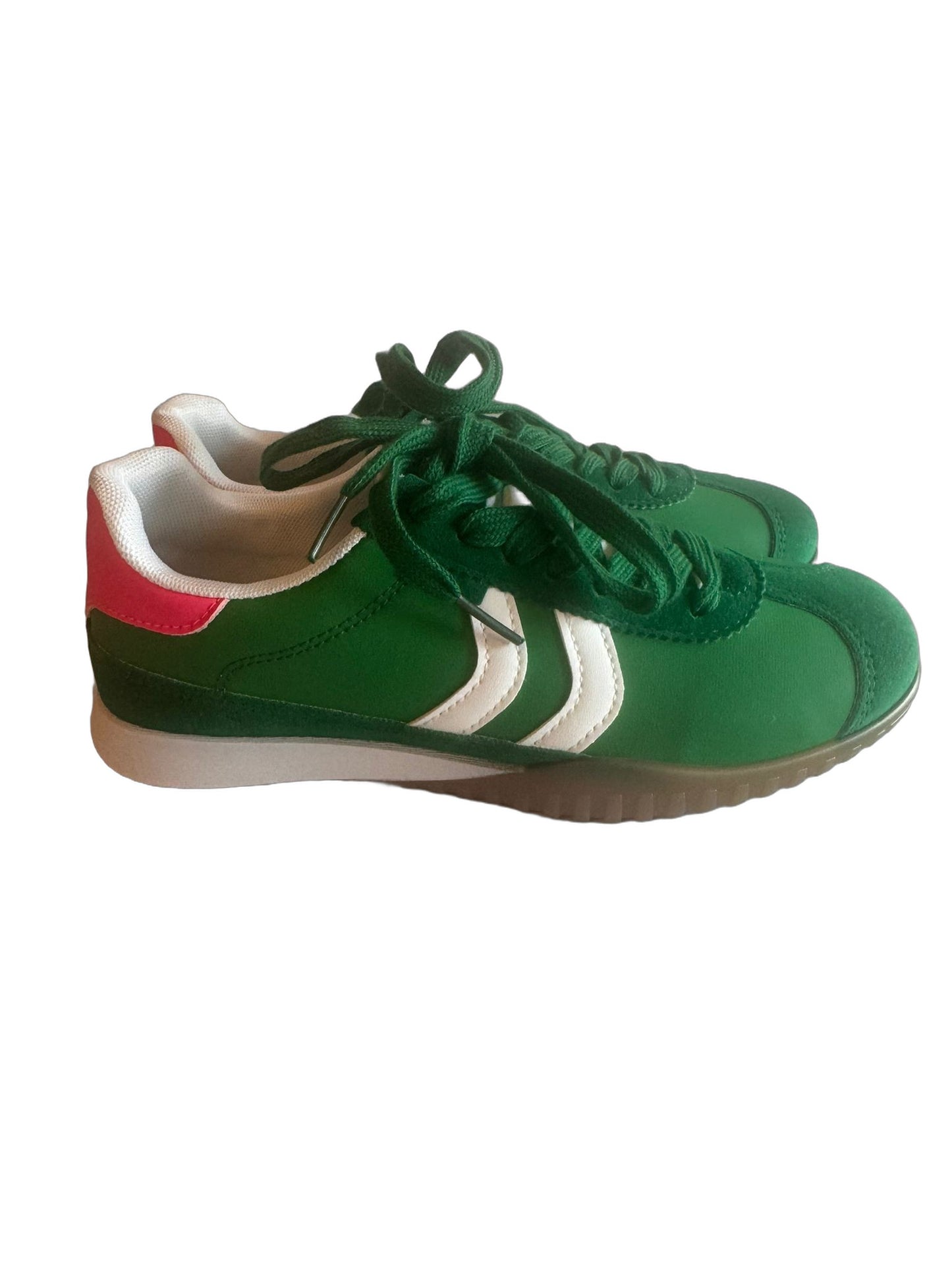 Damen Retro-Sneaker in Grün