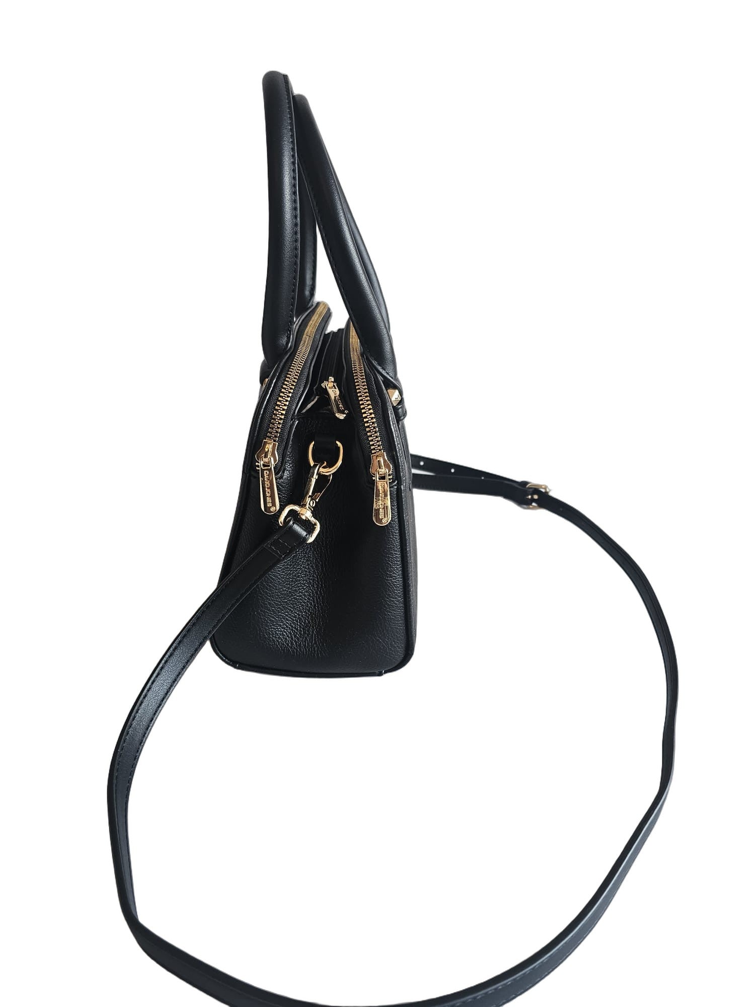 Elegante Damen Henkeltasche von David Jones (25x20) - Schwarz