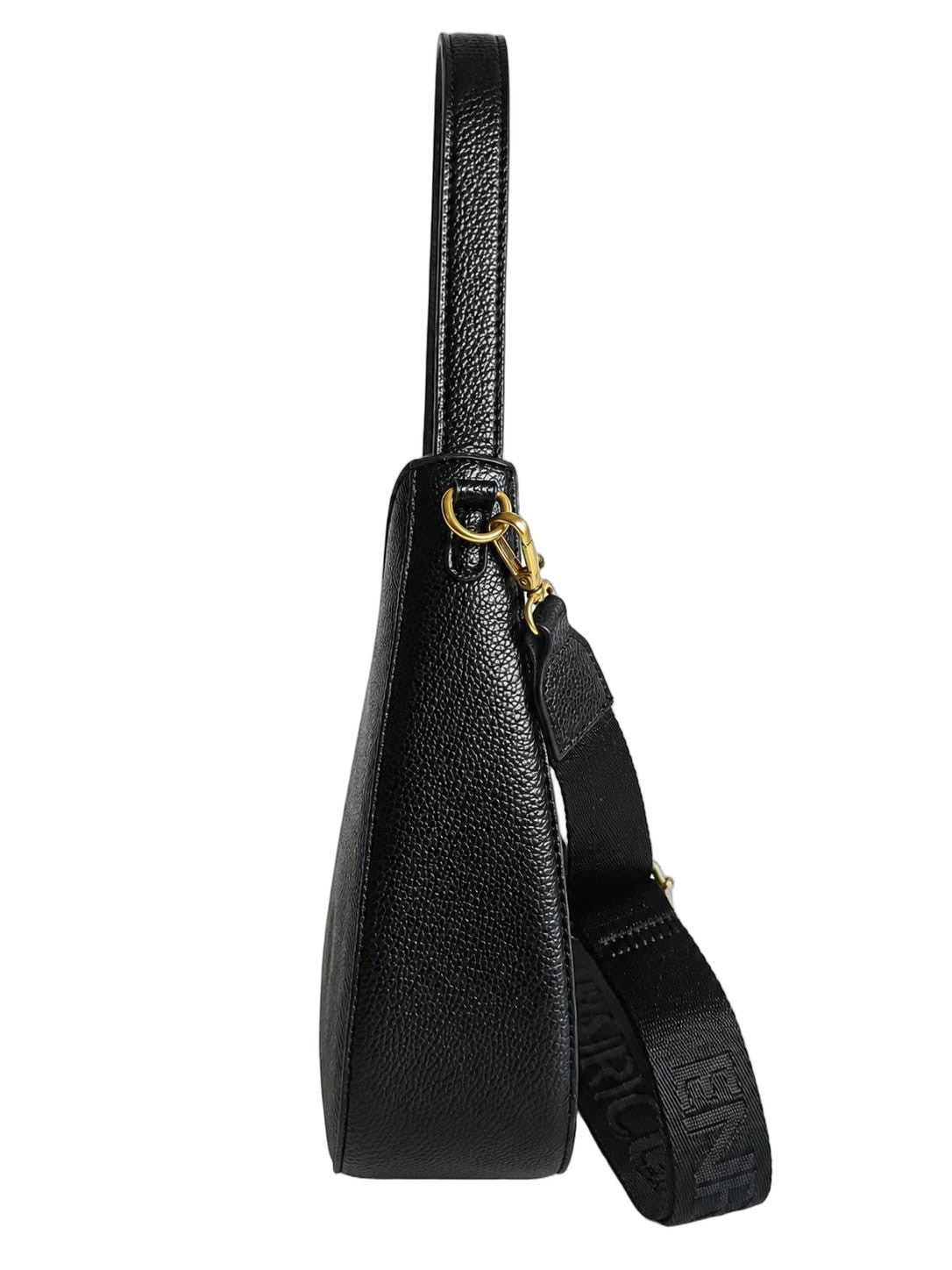 Elegante Damen Henkeltasche von Enrico Coveri (29x27) - Schwarz
