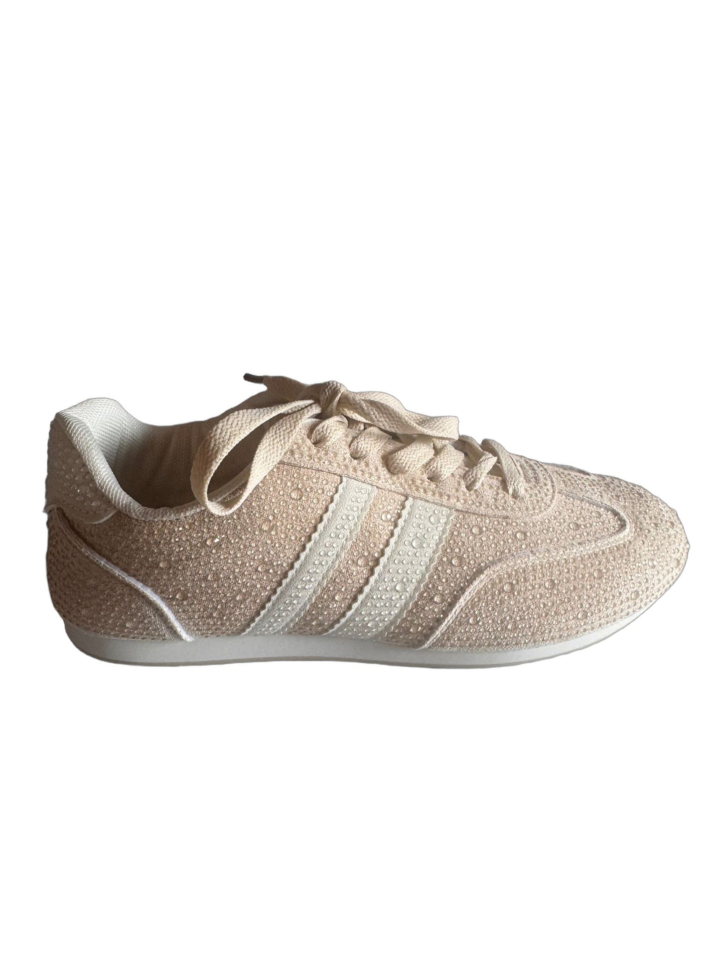 Damen Retro-Sneaker in Beige