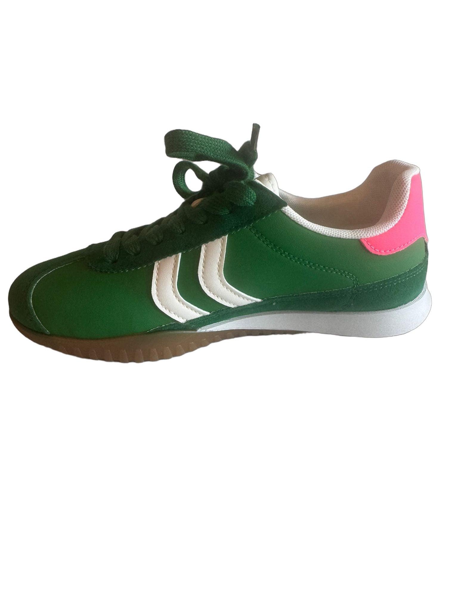 Damen Retro-Sneaker in Grün