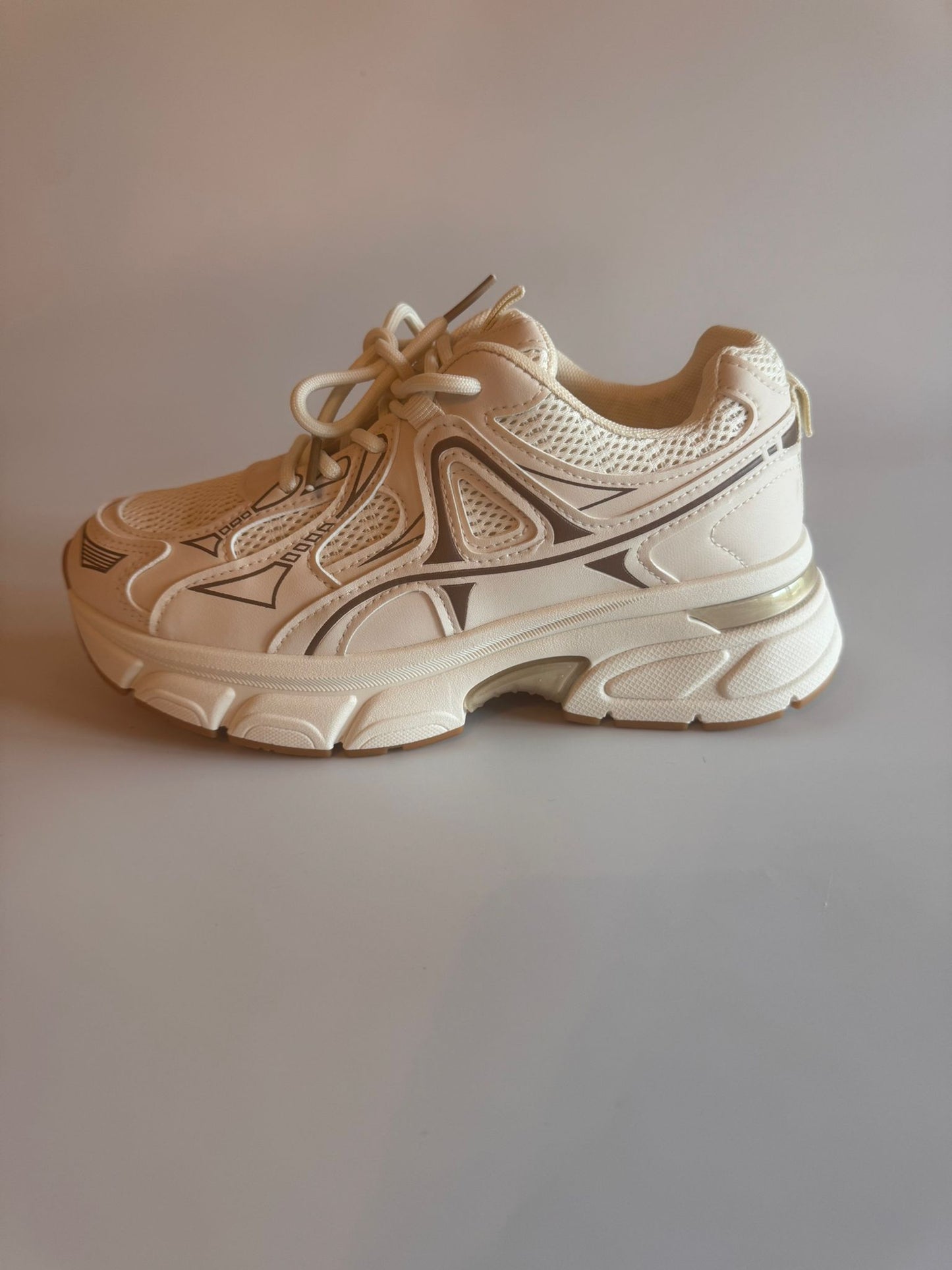 Damen Chunky-Sneaker in Beige