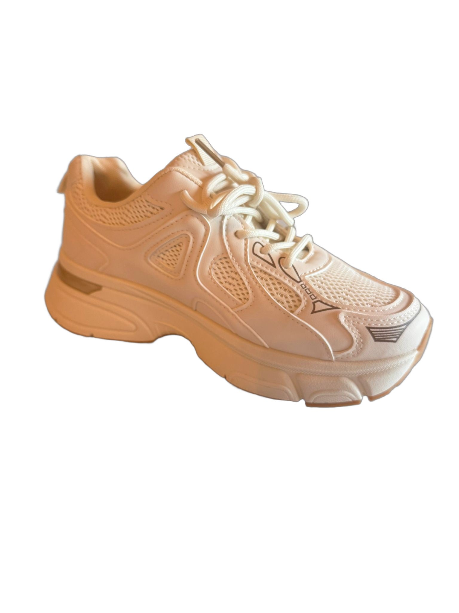 Damen Chunky-Sneaker in Beige