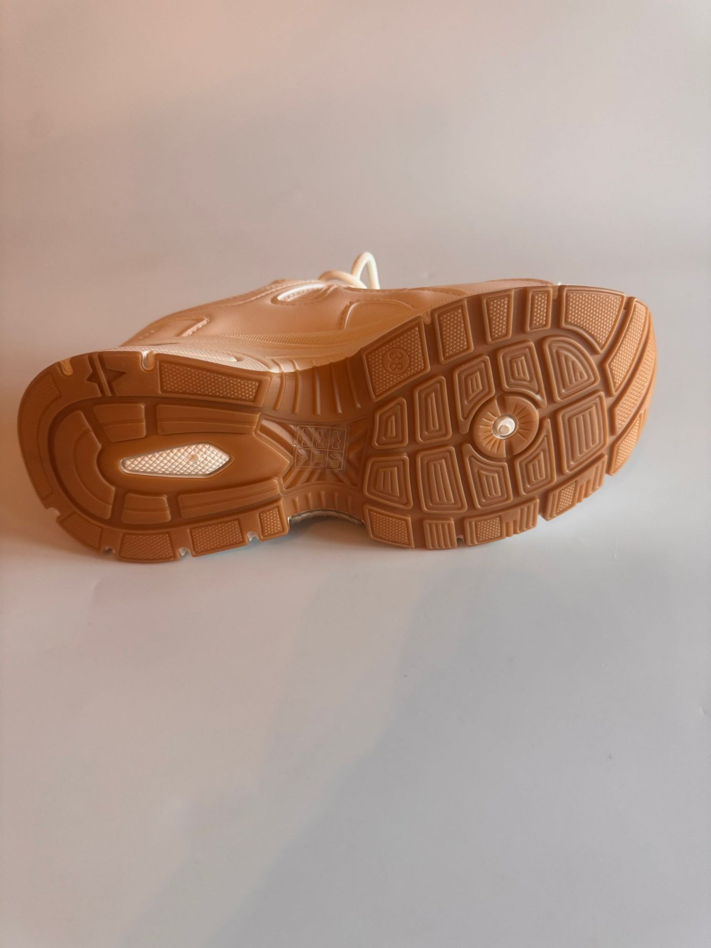 Damen Chunky-Sneaker in Beige