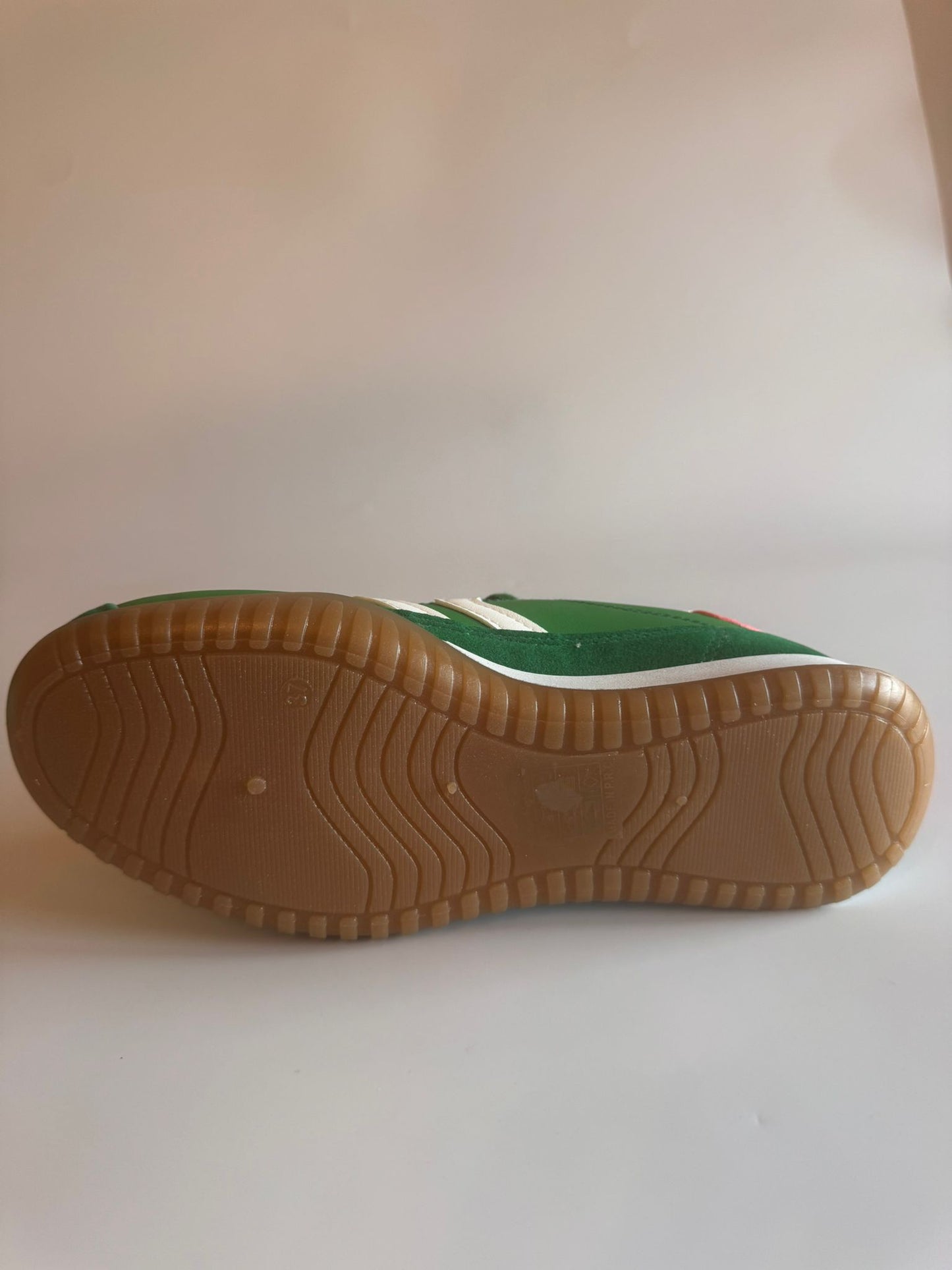 Damen Retro-Sneaker in Grün