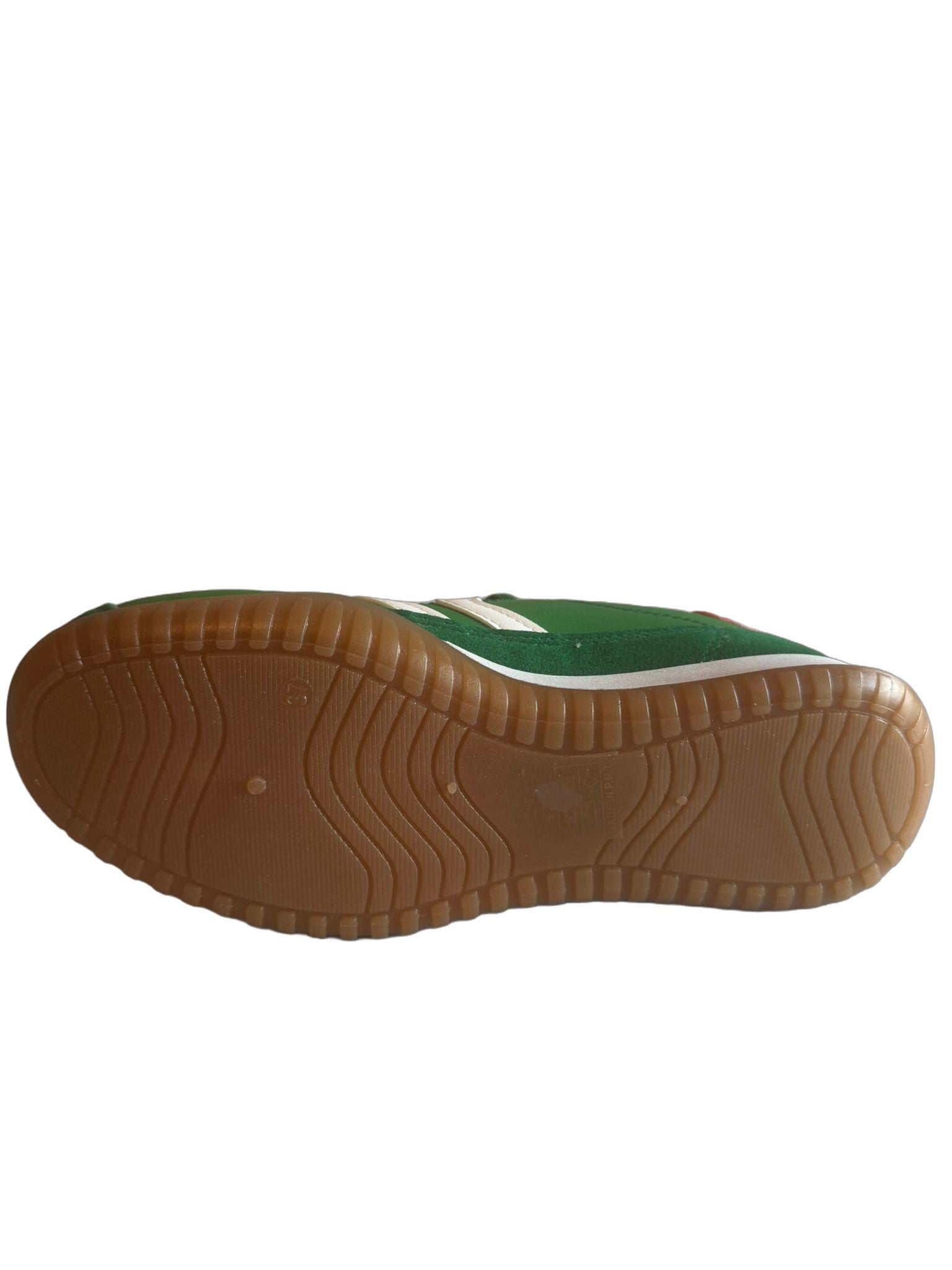 Damen Retro-Sneaker in Grün