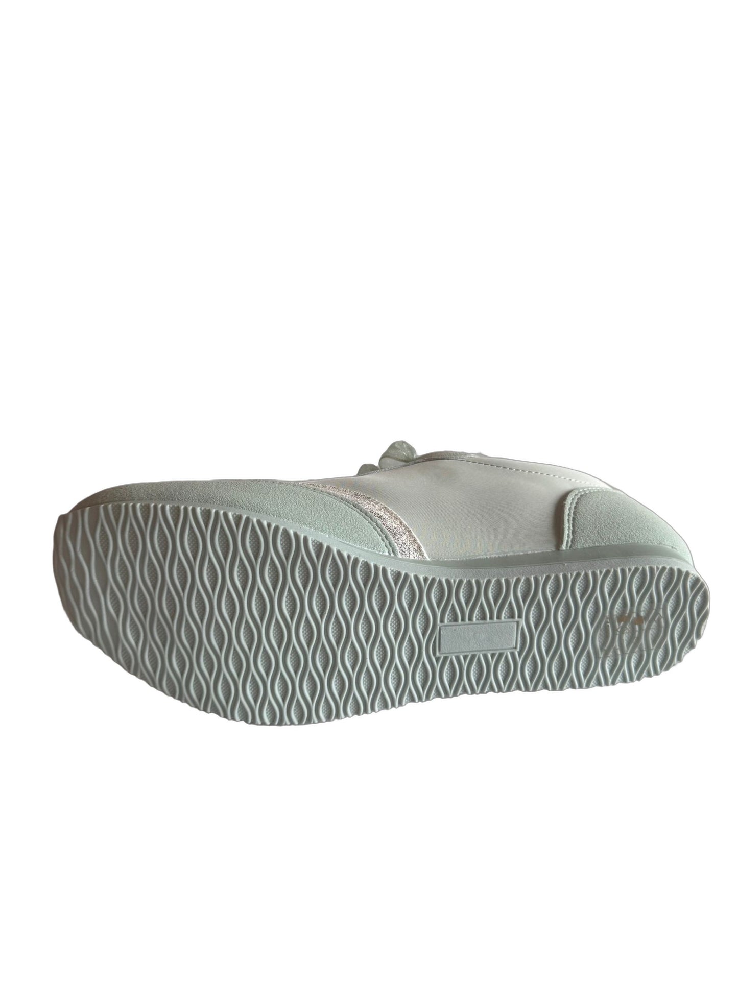 Damen Retro-Sneaker in Türkisgrün