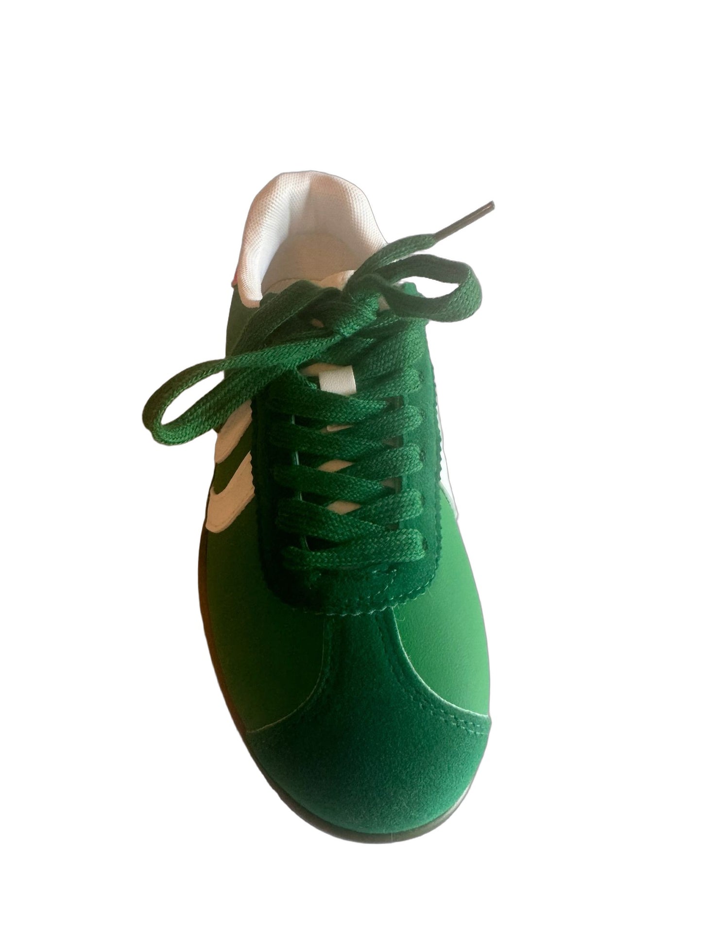 Damen Retro-Sneaker in Grün