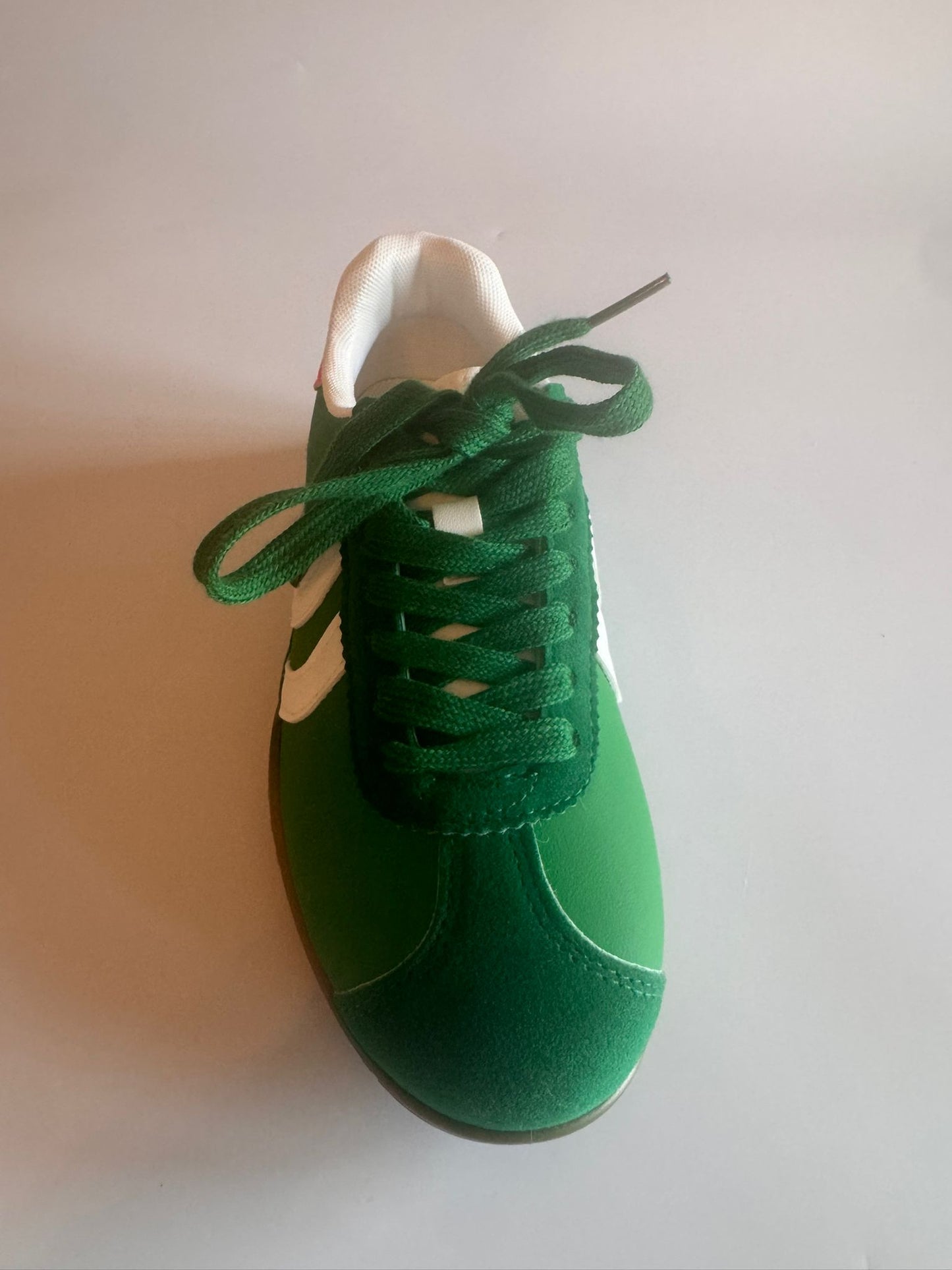 Damen Retro-Sneaker in Grün