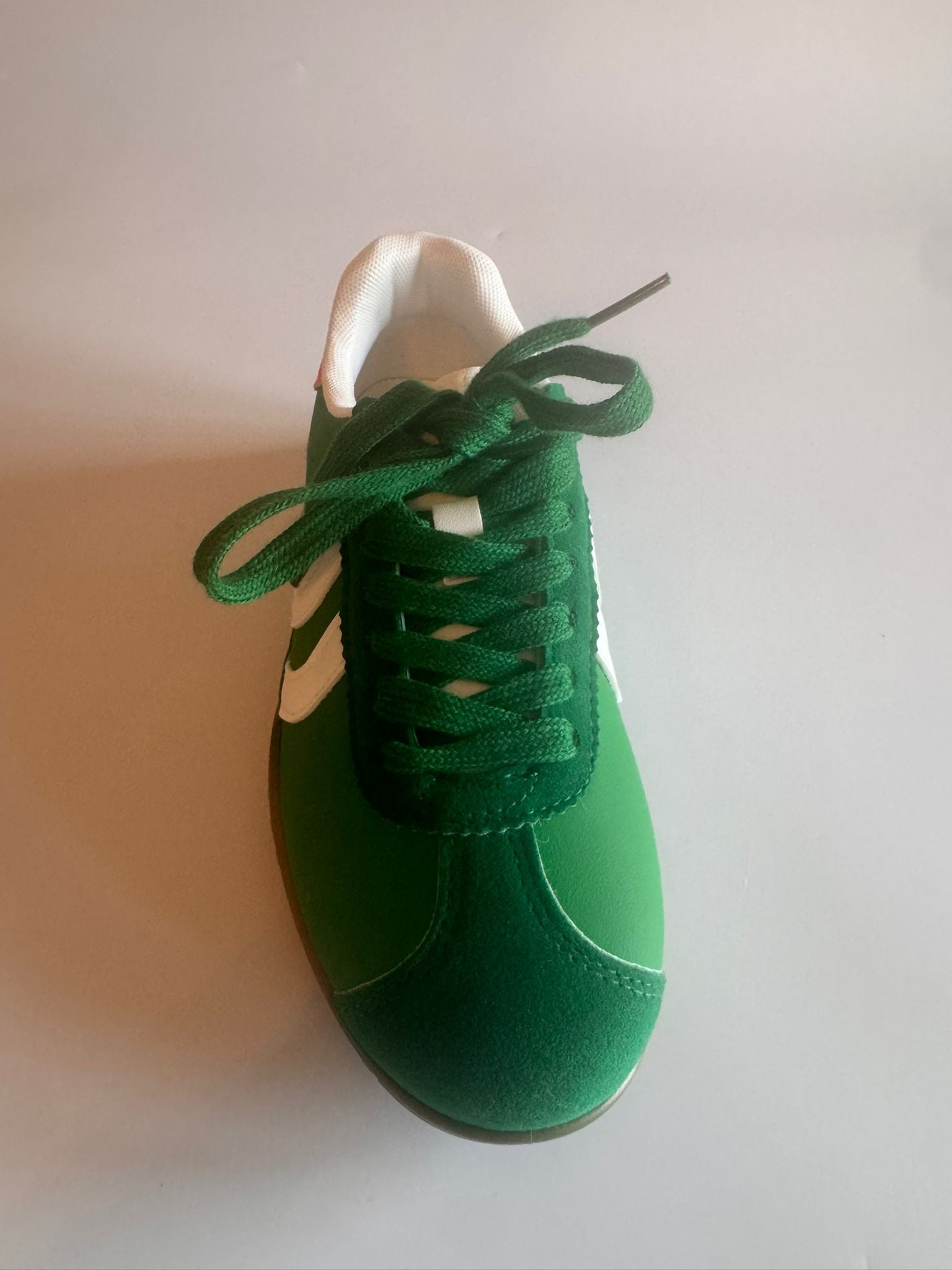 Damen Retro-Sneaker in Grün