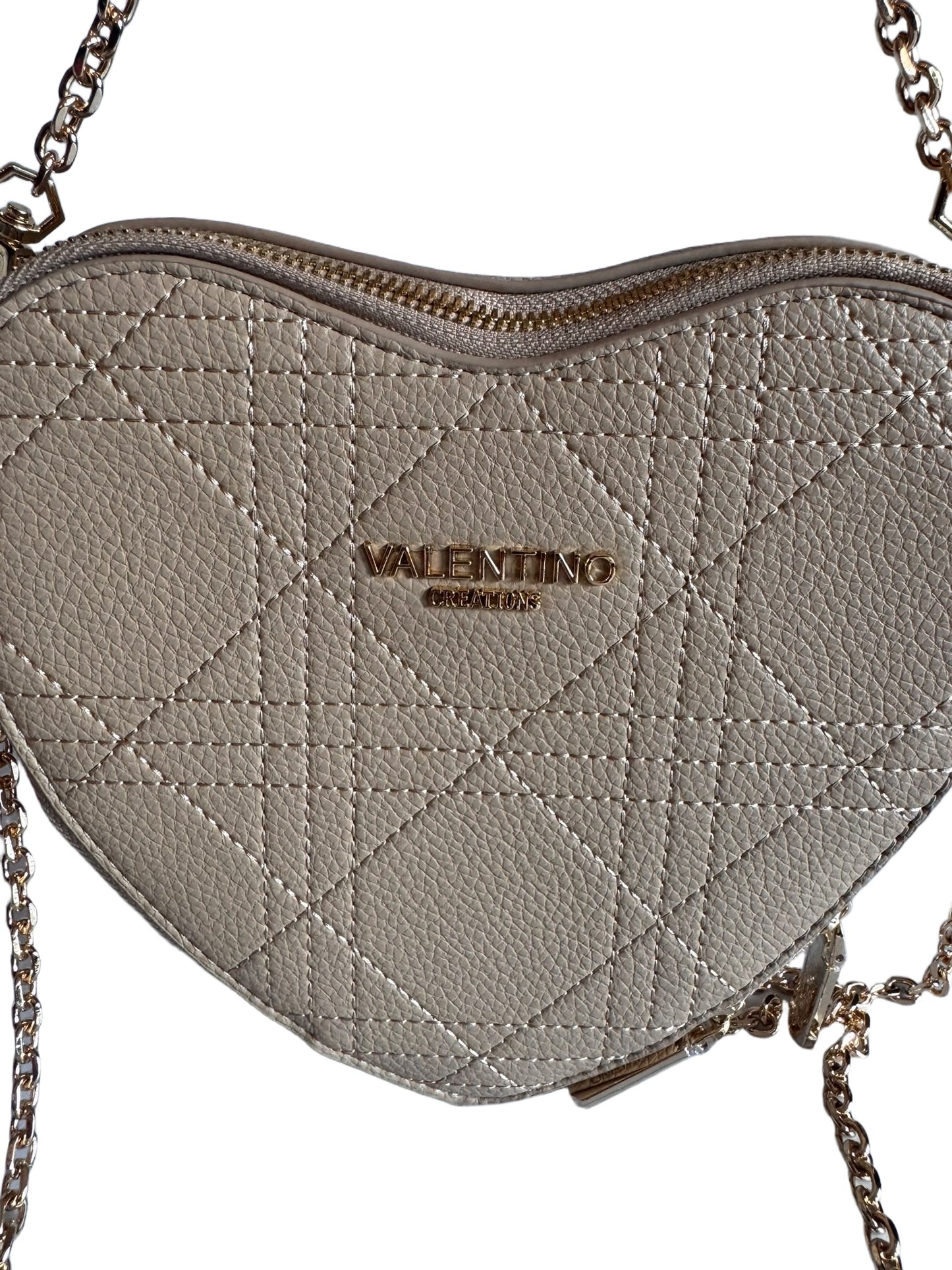 Valentino Creations Herztasche - Beige (VC615 Tasche)
